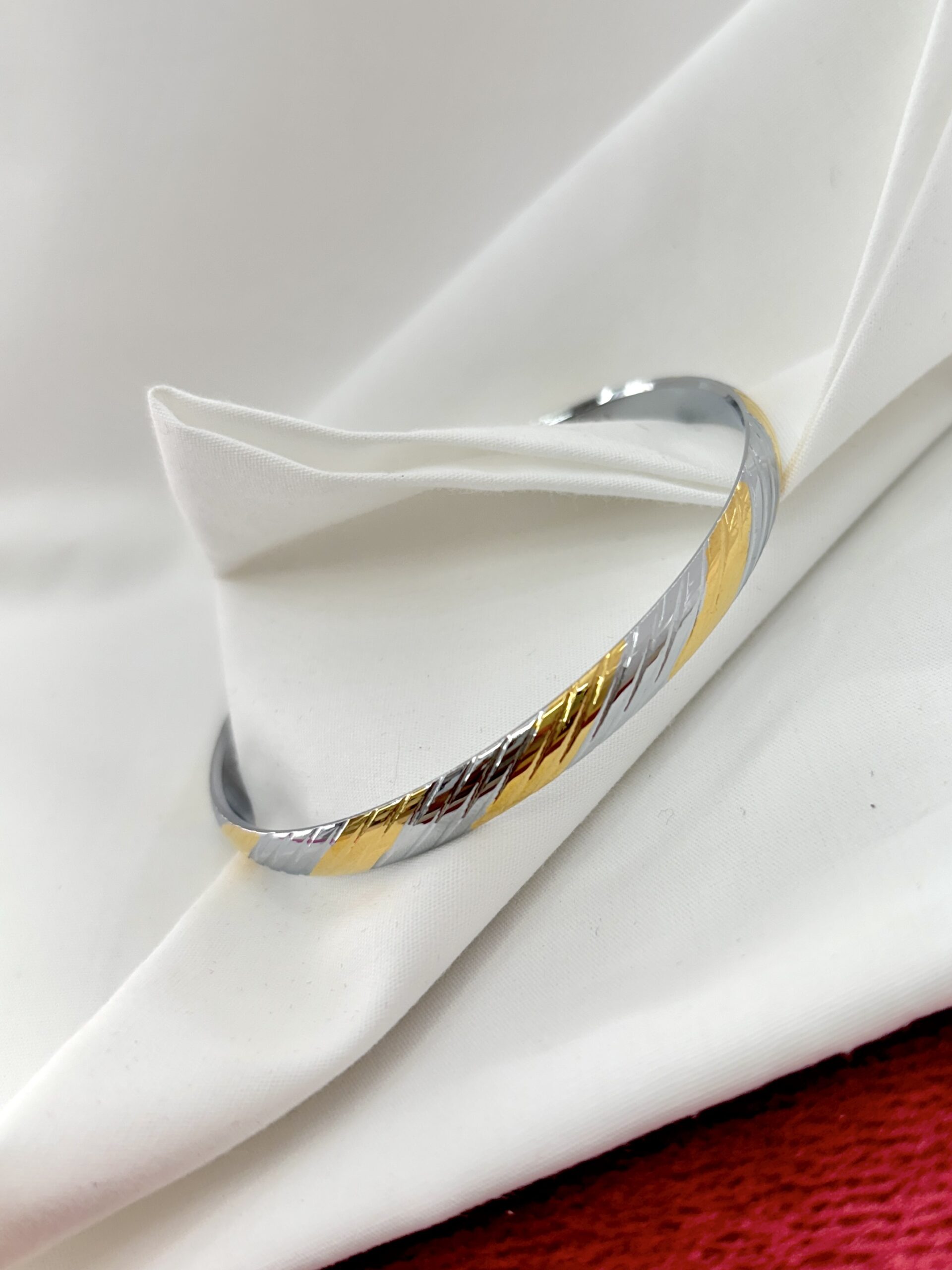 Designer Silver Kada