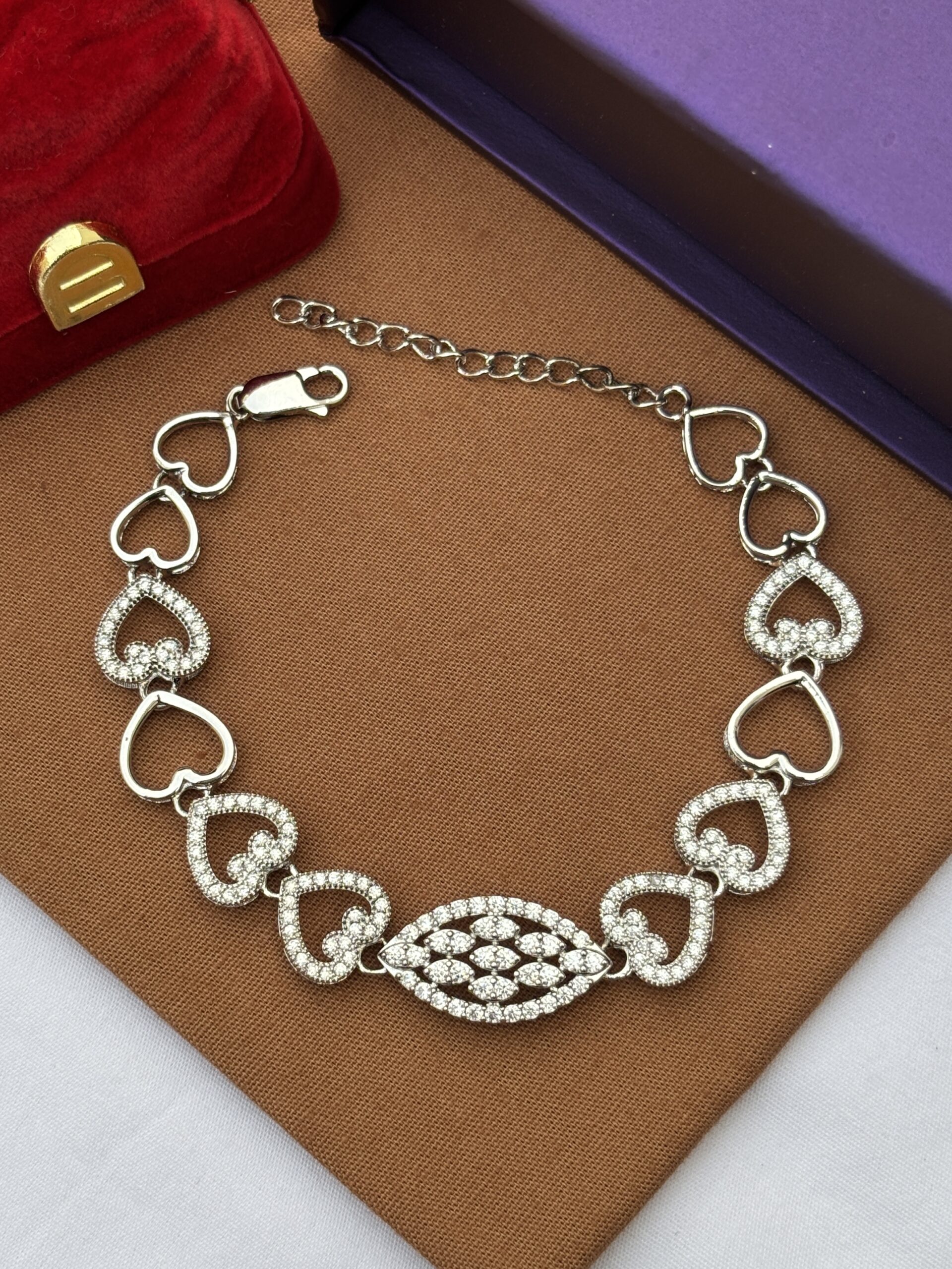 Traditional Floral Silver Necklace