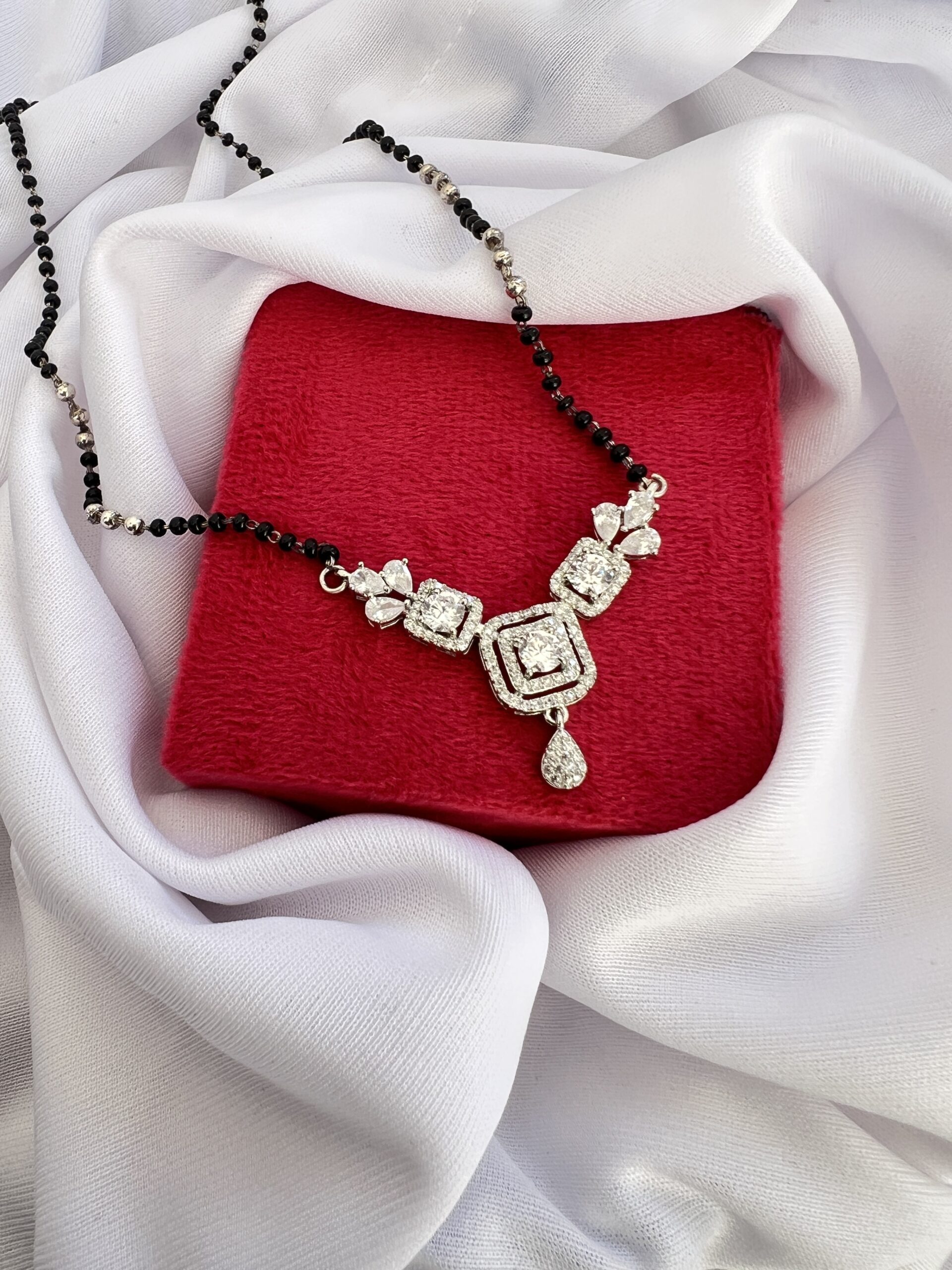 Silver Mangalsutra